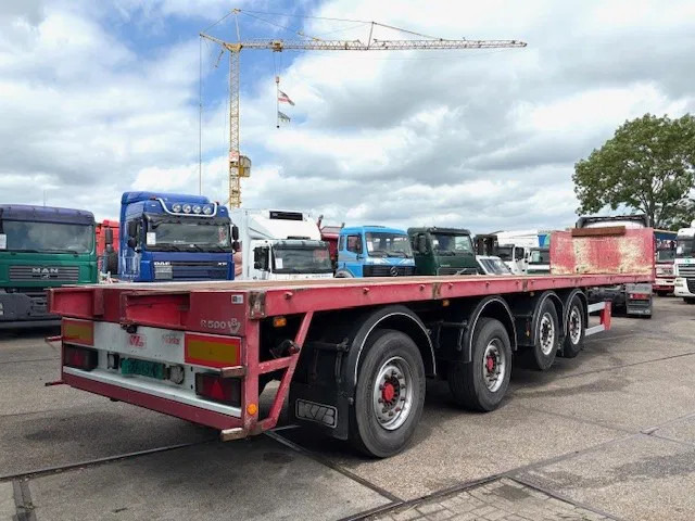 Kwb P-504-STI-H 4-AXLE FLATBED TRAILER (SAF AXLES / 2x STEERING AXLE / 2x LIFT-AXLE / ABS-EBS) - Полуприколка платформа: слика 3 Kwb P-504-STI-H 4-AXLE FLATBED TRAILER (SAF AXLES / 2x STEERING AXLE / 2x LIFT-AXLE / ABS-EBS) - Полуприколка платформа: слика 3