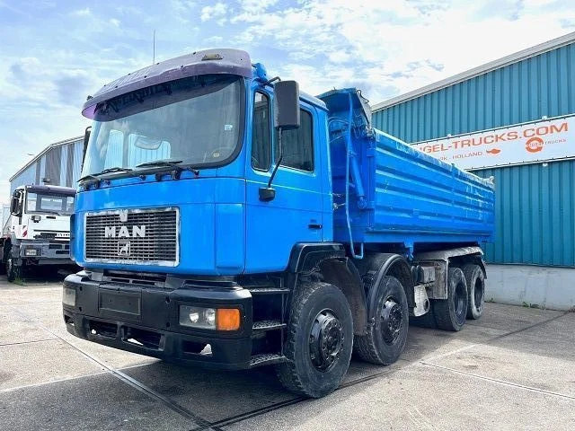 MAN 41.464 F2000 8X4 FULL STEEL KIPPER (EURO 2 / ZF16 MANUAL GEARBOX / ZF-INTARDER / FULL STEEL SUSPENSION / REDUCTION AXLES) - Кипер: слика 1 MAN 41.464 F2000 8X4 FULL STEEL KIPPER (EURO 2 / ZF16 MANUAL GEARBOX / ZF-INTARDER / FULL STEEL SUSPENSION / REDUCTION AXLES) - Кипер: слика 1