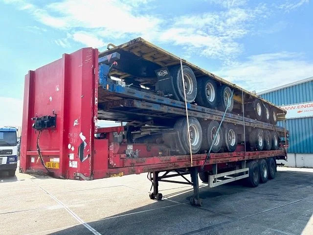 Pacton T3-001 13.60 METER (CURTAINSIDE) TRAILERPACKAGE (DRUM BRAKES / SAF AXLES / ABS BRAKE SYSTEM) - Полуприколка платформа: слика 1 Pacton T3-001 13.60 METER (CURTAINSIDE) TRAILERPACKAGE (DRUM BRAKES / SAF AXLES / ABS BRAKE SYSTEM) - Полуприколка платформа: слика 1