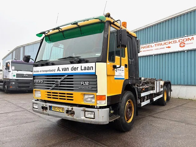 Volvo FL 12.380 6x2 A-RIDE (ORIGINAL DUTCH) HOOK-ARM CONTAINER SYSTEM (FULL STEEL SUSPENSION / REDUCTION AXLE / 10 TIRES / 8.000 KG. F - Камион со кука за подигање: слика 1 Volvo FL 12.380 6x2 A-RIDE (ORIGINAL DUTCH) HOOK-ARM CONTAINER SYSTEM (FULL STEEL SUSPENSION / REDUCTION AXLE / 10 TIRES / 8.000 KG. F - Камион со кука за подигање: слика 1