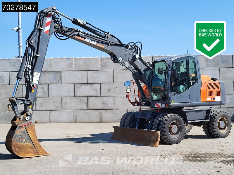 Atlas 160W WEIGHT FROM BROCHURE! - Багер на тркала: слика 1 Atlas 160W WEIGHT FROM BROCHURE! - Багер на тркала: слика 1