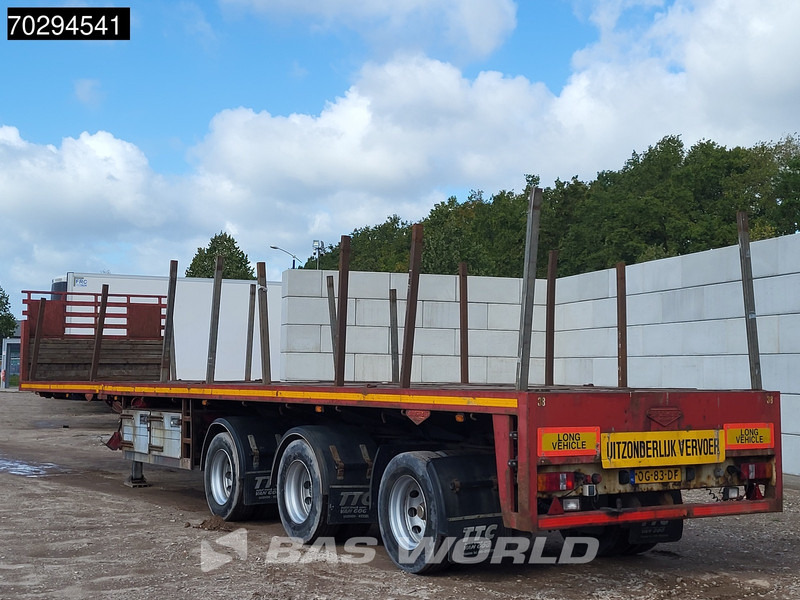 Broshuis 3AOU-48 2x uitschuifbaar1200-2740cm APK 02/26 3xgestuurd - Полуприколка за низок утовар: слика 3 Broshuis 3AOU-48 2x uitschuifbaar1200-2740cm APK 02/26 3xgestuurd - Полуприколка за низок утовар: слика 3