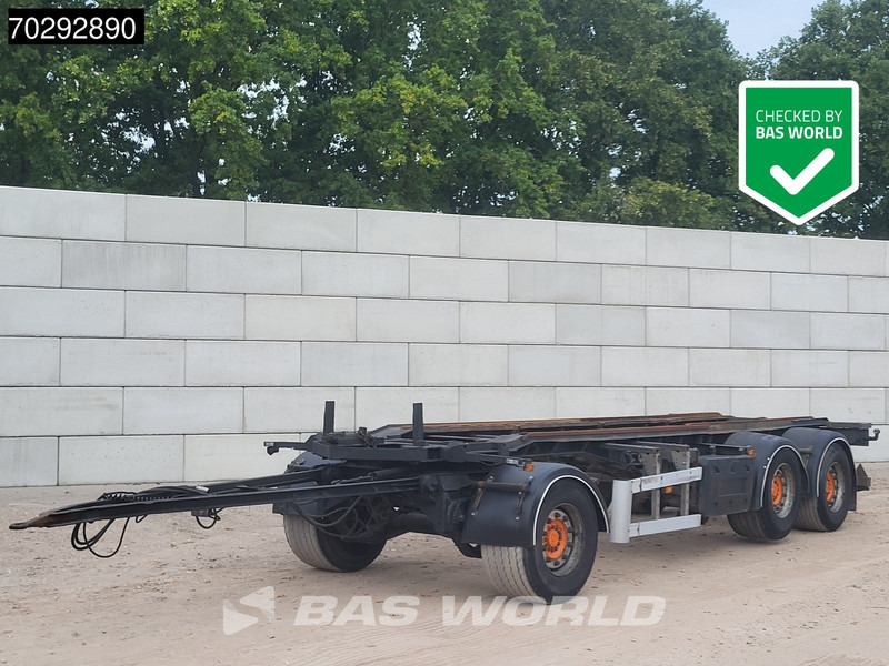 Burg BPA0918ACXXX Liftachse - Транспортер на контејнер/ Приколка со променливо тело: слика 1 Burg BPA0918ACXXX Liftachse - Транспортер на контејнер/ Приколка со променливо тело: слика 1