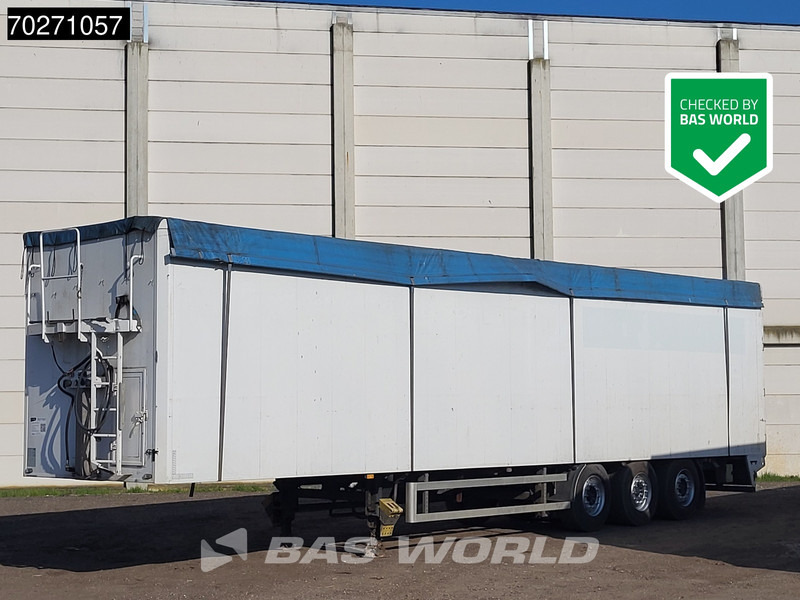 Полуприколка со подвижен под за истовар Carnehl CSS/AL 3 axles 92m3 Lift Axle Door in headboard: слика 1