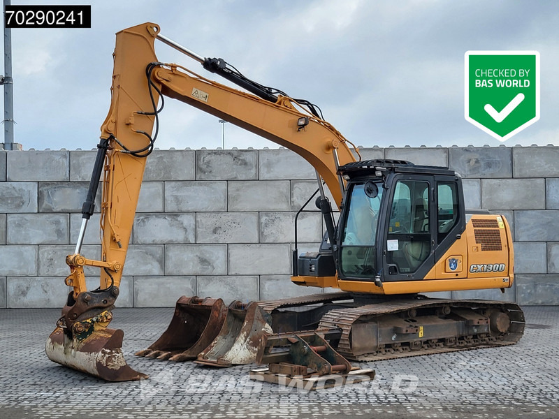 Case CX130 D 3 BUCKETS + FORKS - Багер гасеничар: слика 1 Case CX130 D 3 BUCKETS + FORKS - Багер гасеничар: слика 1