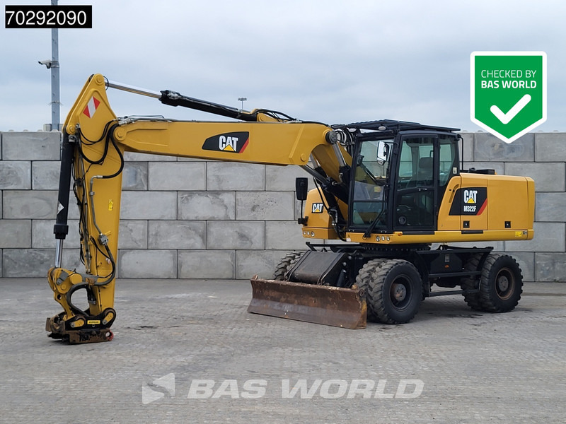 Caterpillar M322 F - Багер на тркала: слика 1 Caterpillar M322 F - Багер на тркала: слика 1