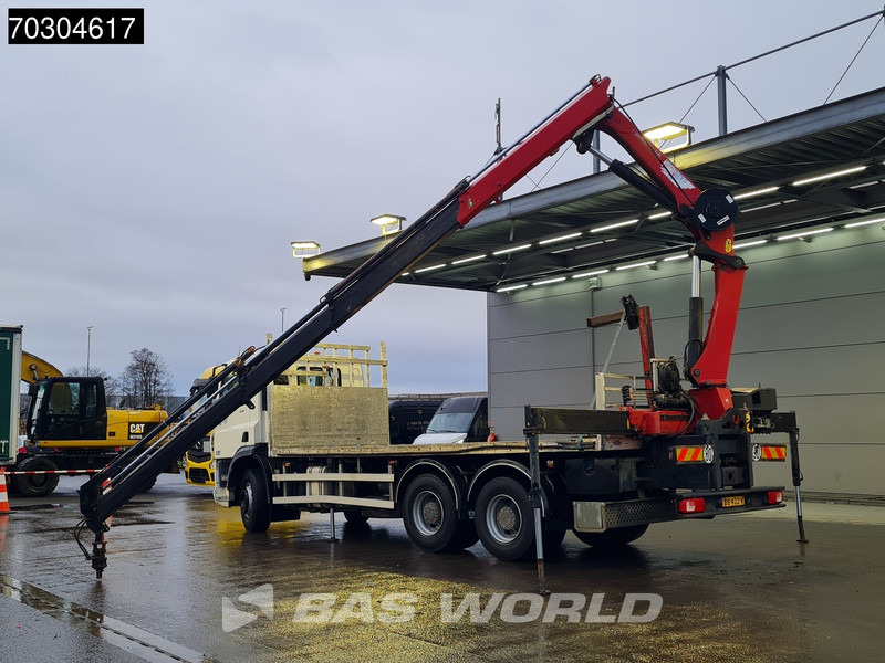 DAF CF 370 6X4 NL-Truck HMF1820-K4 Crane Manual Steelsuspension Big-Axle Euro 6 - Камион со платформа, Камион со кран: слика 2 DAF CF 370 6X4 NL-Truck HMF1820-K4 Crane Manual Steelsuspension Big-Axle Euro 6 - Камион со платформа, Камион со кран: слика 2