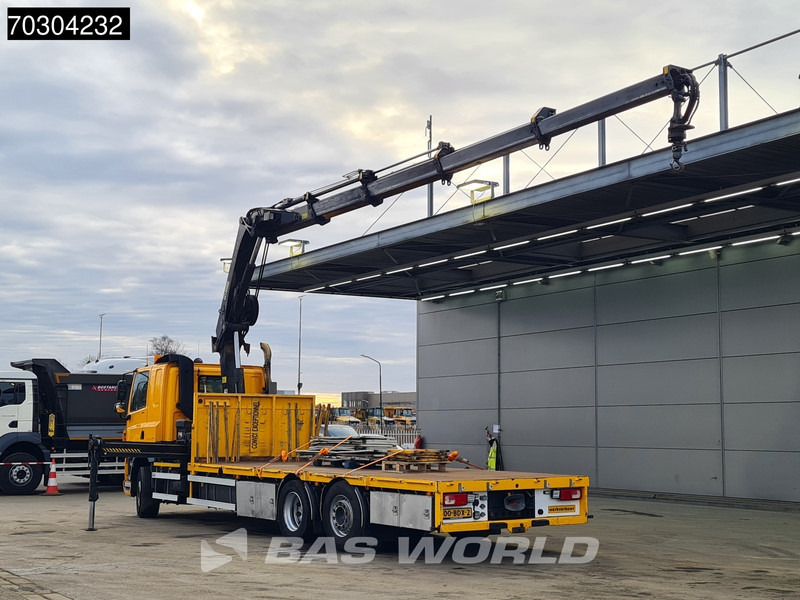 DAF CF 410 CF 6X2 HIAB 244EP-4 HIPRO Crane Kran Lift +Steering Axle Automatic Euro 6 - Камион со платформа, Камион со кран: слика 2 DAF CF 410 CF 6X2 HIAB 244EP-4 HIPRO Crane Kran Lift +Steering Axle Automatic Euro 6 - Камион со платформа, Камион со кран: слика 2