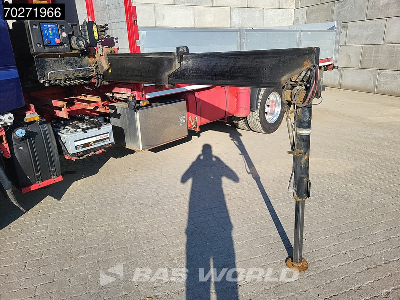 Камион со платформа, Камион со кран DAF CF 530 4X2 HMF 1820-RC Kran Crane Retarder Space cab Euro 6: слика 9
