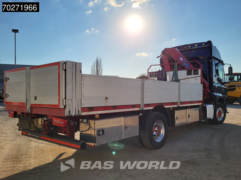 Камион со платформа, Камион со кран DAF CF 530 4X2 HMF 1820-RC Kran Crane Retarder Space cab Euro 6: слика 15