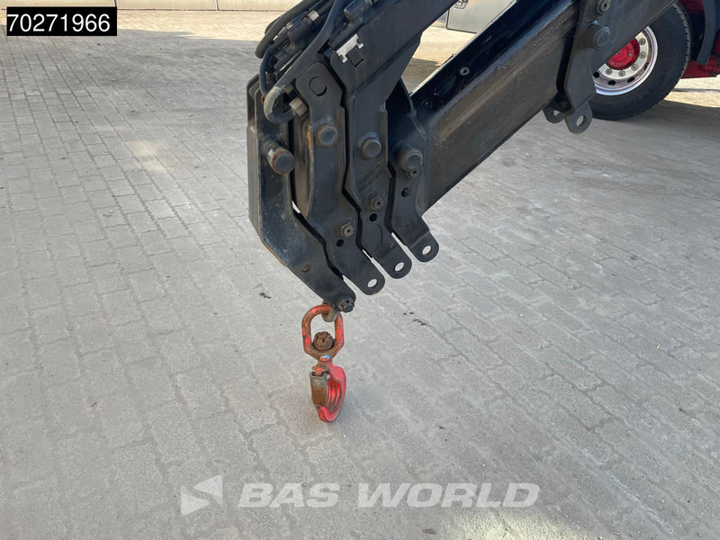 Камион со платформа, Камион со кран DAF CF 530 4X2 HMF 1820-RC Kran Crane Retarder Space cab Euro 6: слика 6