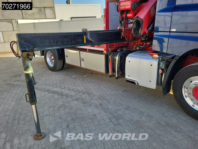 Камион со платформа, Камион со кран DAF CF 530 4X2 HMF 1820-RC Kran Crane Retarder Space cab Euro 6: слика 8