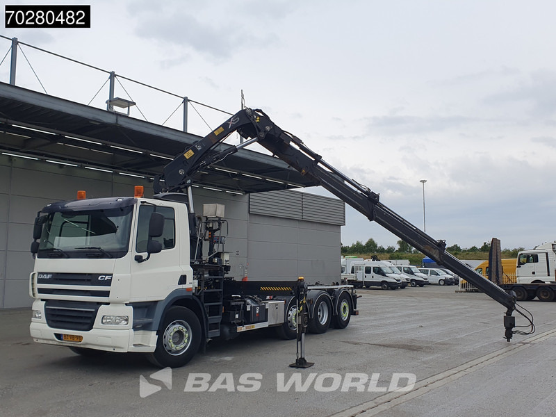 DAF CF85.360 8X2 NL-Truck Hiab 211 E-3 Hipro Kran 21tons Multilift Lift+steering Euro 5 - Камион со кука за подигање, Камион со кран: слика 5 DAF CF85.360 8X2 NL-Truck Hiab 211 E-3 Hipro Kran 21tons Multilift Lift+steering Euro 5 - Камион со кука за подигање, Камион со кран: слика 5