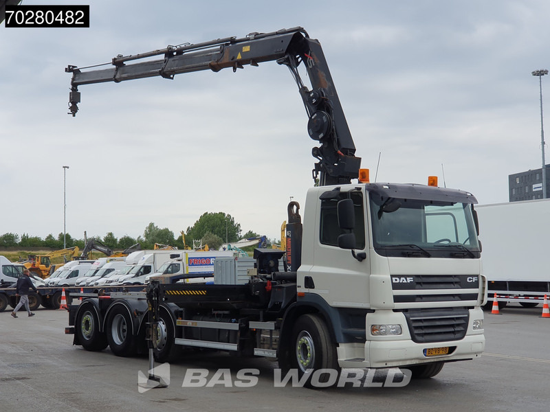 DAF CF85.360 8X2 NL-Truck Hiab 211 E-3 Hipro Kran 21tons Multilift Lift+steering Euro 5 - Камион со кука за подигање, Камион со кран: слика 3 DAF CF85.360 8X2 NL-Truck Hiab 211 E-3 Hipro Kran 21tons Multilift Lift+steering Euro 5 - Камион со кука за подигање, Камион со кран: слика 3