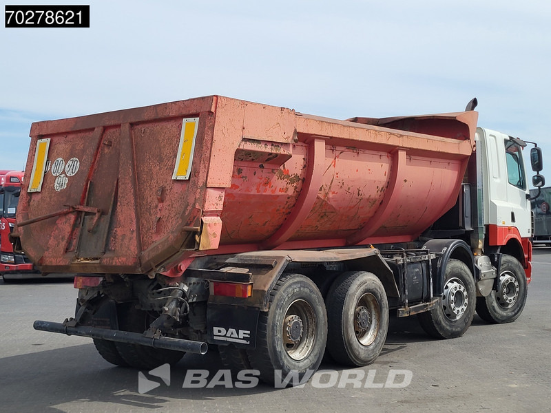 Кипер DAF CF85.410 8X4 17m3 tipper Big-Axle Manual Steelsuspension Euro 4: слика 8