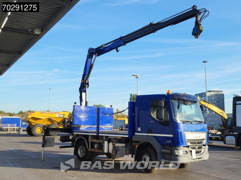 DAF LF 260 LF 4X2 HIAB 111 B-2 HIDUO Crane Automatic ACC Euro 6 - Камион со платформа, Камион со кран: слика 3 DAF LF 260 LF 4X2 HIAB 111 B-2 HIDUO Crane Automatic ACC Euro 6 - Камион со платформа, Камион со кран: слика 3