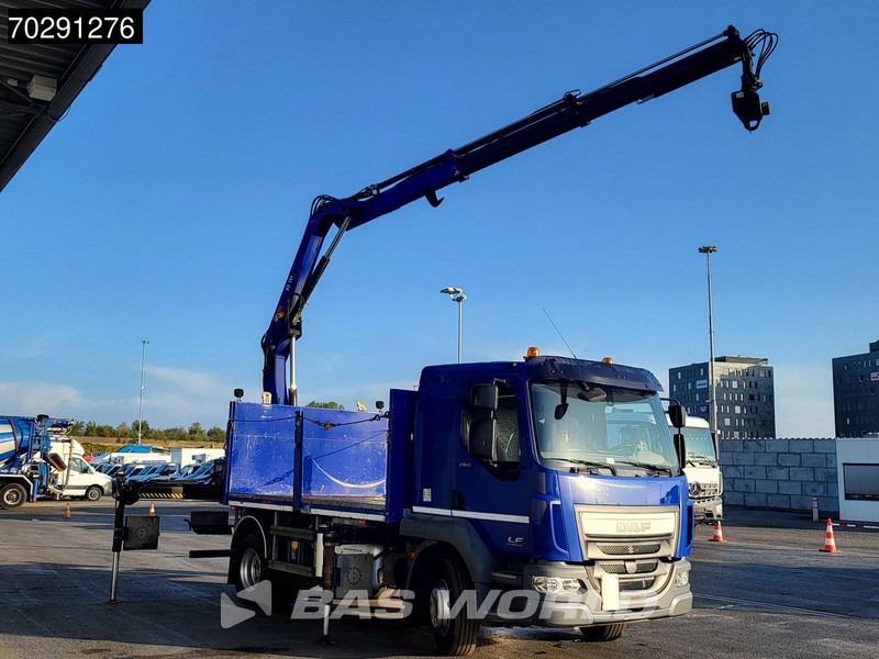 DAF LF 260 LF 4X2 HIAB 111 B-2 Hiduo Crane Automatic ACC Euro 6 - Камион со платформа, Камион со кран: слика 3 DAF LF 260 LF 4X2 HIAB 111 B-2 Hiduo Crane Automatic ACC Euro 6 - Камион со платформа, Камион со кран: слика 3