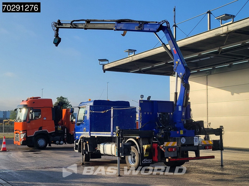 DAF LF 260 LF 4X2 HIAB 111 B-2 Hiduo Crane Automatic ACC Euro 6 - Камион со платформа, Камион со кран: слика 2 DAF LF 260 LF 4X2 HIAB 111 B-2 Hiduo Crane Automatic ACC Euro 6 - Камион со платформа, Камион со кран: слика 2