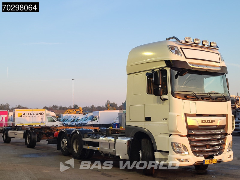 DAF XF 450 XF 6X2 NL-Truck Combi Retarder 2xTanks Lift-axle Standairco ACC Euro 6 - Транспортер на контејнер/ Камион со променливо тело: слика 3 DAF XF 450 XF 6X2 NL-Truck Combi Retarder 2xTanks Lift-axle Standairco ACC Euro 6 - Транспортер на контејнер/ Камион со променливо тело: слика 3