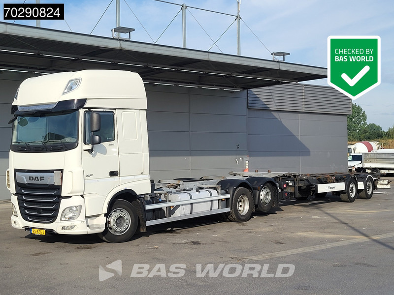 DAF XF 480 6X2 Combi NL-Truck BDF Retarder Liftaxle Automatic ACC Euro 6 - Транспортер на контејнер/ Камион со променливо тело: слика 1 DAF XF 480 6X2 Combi NL-Truck BDF Retarder Liftaxle Automatic ACC Euro 6 - Транспортер на контејнер/ Камион со променливо тело: слика 1