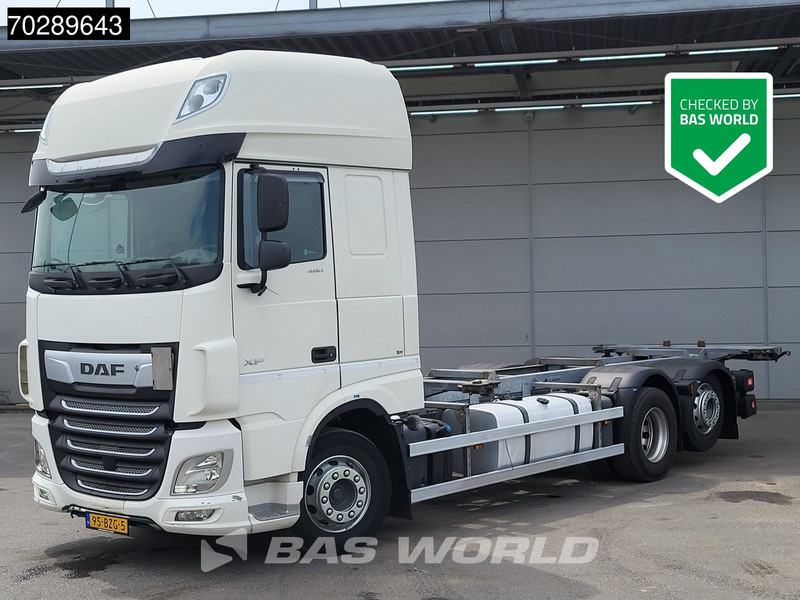 DAF XF 480 XF 6X2 NL-Truck BDF Retarder Liftaxle 2xTanks Automatic ACC Euro 6 - Транспортер на контејнер/ Камион со променливо тело: слика 1 DAF XF 480 XF 6X2 NL-Truck BDF Retarder Liftaxle 2xTanks Automatic ACC Euro 6 - Транспортер на контејнер/ Камион со променливо тело: слика 1