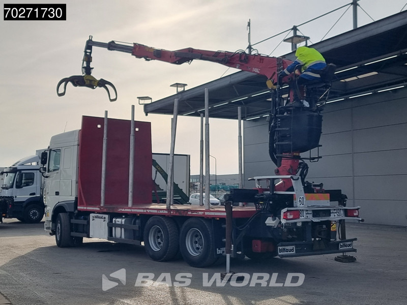 DAF XF 510 6X4 Jonsered Z-Crane SC ACC Retarder Euro 6 - Камион за дрва, Камион со кран: слика 2 DAF XF 510 6X4 Jonsered Z-Crane SC ACC Retarder Euro 6 - Камион за дрва, Камион со кран: слика 2