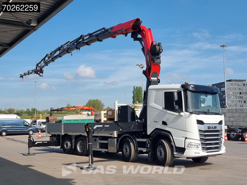 DAF XF 530 8X2 NEW Palfinger PK580 TEC Crane 8 + 4 Fly-jib Winch Retarder Lift+Lenkasche - Камион со платформа, Камион со кран: слика 3 DAF XF 530 8X2 NEW Palfinger PK580 TEC Crane 8 + 4 Fly-jib Winch Retarder Lift+Lenkasche - Камион со платформа, Камион со кран: слика 3