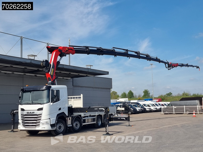 DAF XF 530 8X2 NEW Palfinger PK580 TEC Kran Crane Fly-Jib Winch Lift+Lenkasche Retarder - Камион со платформа, Камион со кран: слика 2 DAF XF 530 8X2 NEW Palfinger PK580 TEC Kran Crane Fly-Jib Winch Lift+Lenkasche Retarder - Камион со платформа, Камион со кран: слика 2