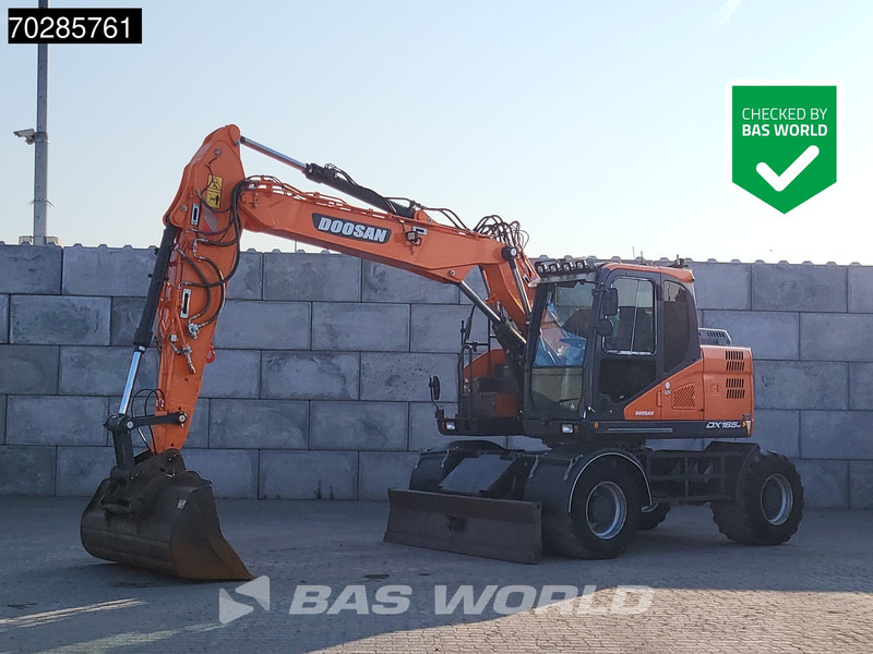 Doosan DX165W-5 DUTCH MACHINE - Багер на тркала: слика 1 Doosan DX165W-5 DUTCH MACHINE - Багер на тркала: слика 1
