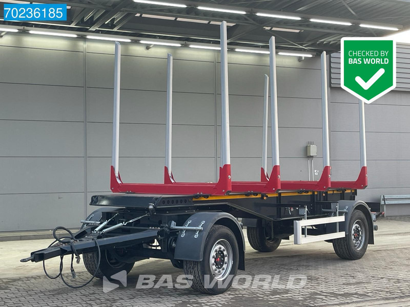 EUROMIX 2A-CAT NEW Wood Holztransport - Приколка за дрва: слика 1 EUROMIX 2A-CAT NEW Wood Holztransport - Приколка за дрва: слика 1