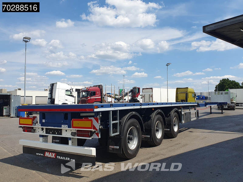 Нов Полуприколка платформа Faymonville MAX210-Z-3AA-13.60-22.5-2.54 3 axles 29M 2x extendable 3x steering axle twistlocks: слика 5