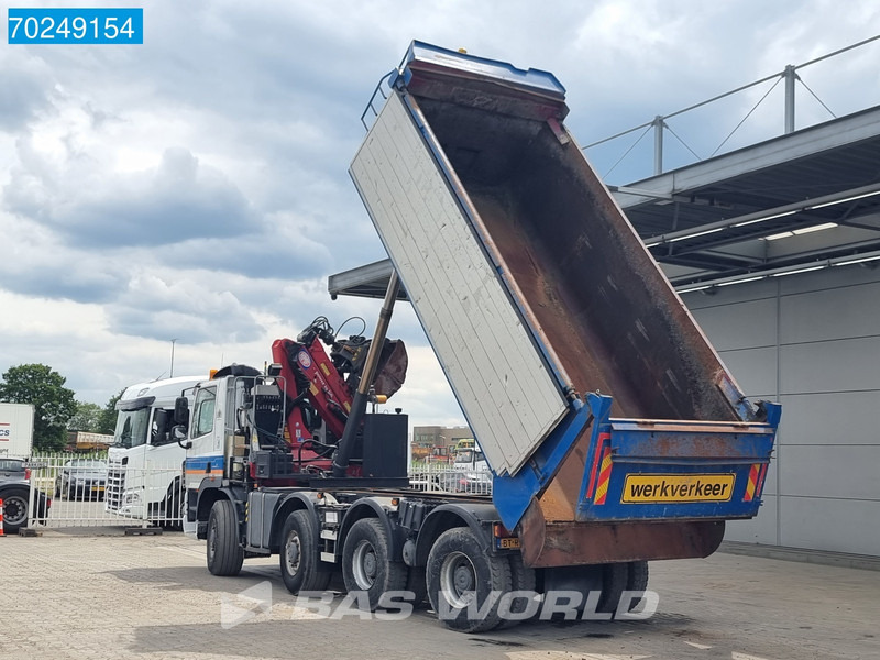 Ginaf X4243TS 8X4 NL-Truck HMF1643-Z Crane 17m3 Ruizeveld Tipper Big-Axle Lift+Lenkachse - Кипер, Камион со кран: слика 5 Ginaf X4243TS 8X4 NL-Truck HMF1643-Z Crane 17m3 Ruizeveld Tipper Big-Axle Lift+Lenkachse - Кипер, Камион со кран: слика 5