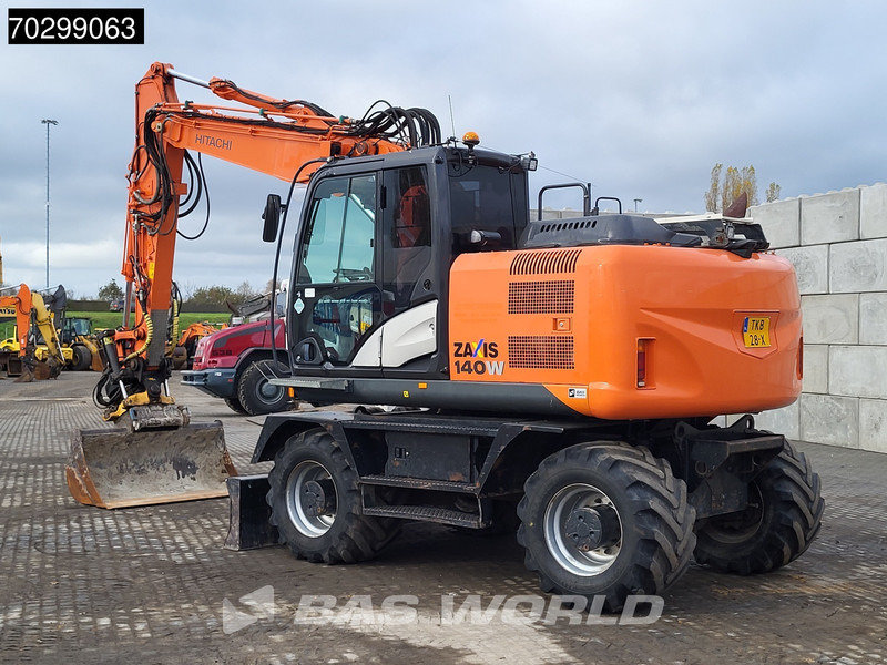 Hitachi ZX140W -5B Engcon Tiltrotator - Багер на тркала: слика 2 Hitachi ZX140W -5B Engcon Tiltrotator - Багер на тркала: слика 2