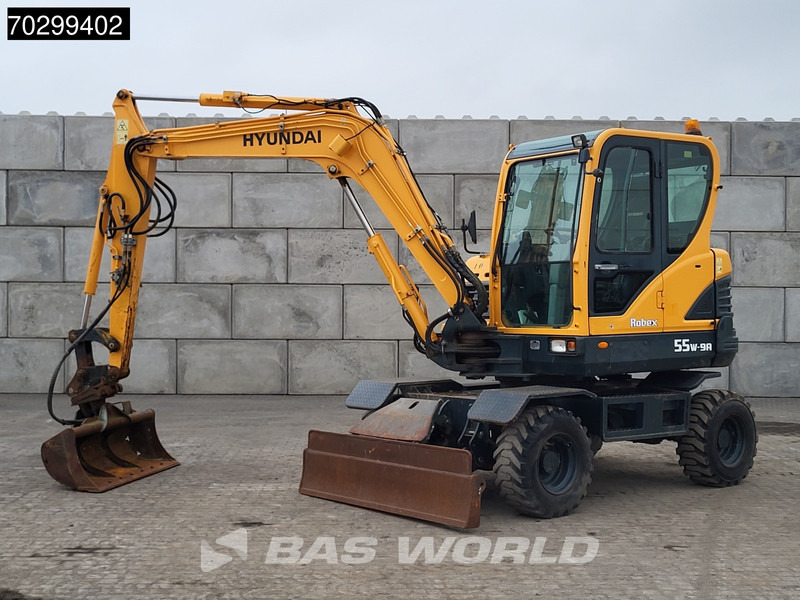 Hyundai Robex 55W-9A EPA - Багер на тркала: слика 3 Hyundai Robex 55W-9A EPA - Багер на тркала: слика 3