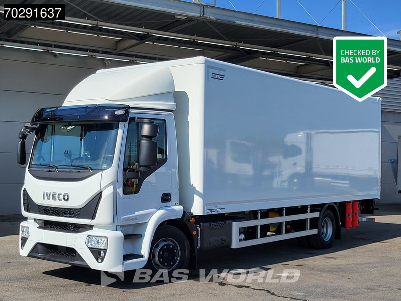 Iveco Eurocargo 140E280 4X2 New! 1500kg Ladebordwand Navi ACC Automatic Euro 6 - Камион сандучар: слика 1 Iveco Eurocargo 140E280 4X2 New! 1500kg Ladebordwand Navi ACC Automatic Euro 6 - Камион сандучар: слика 1