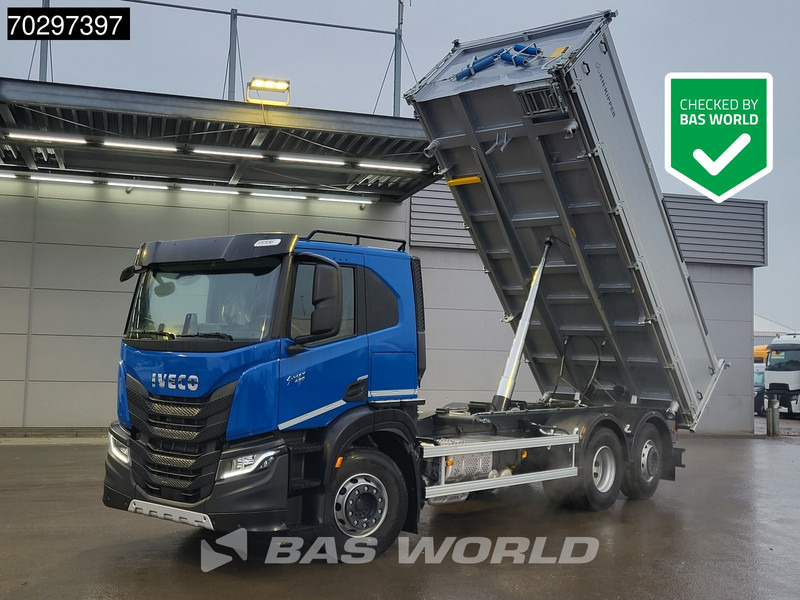 Iveco S-Way 420 6X2 NEW! 17m3 3-way KH kipper Lift+Steering axle Automatic Euro 6 - Кипер: слика 1 Iveco S-Way 420 6X2 NEW! 17m3 3-way KH kipper Lift+Steering axle Automatic Euro 6 - Кипер: слика 1