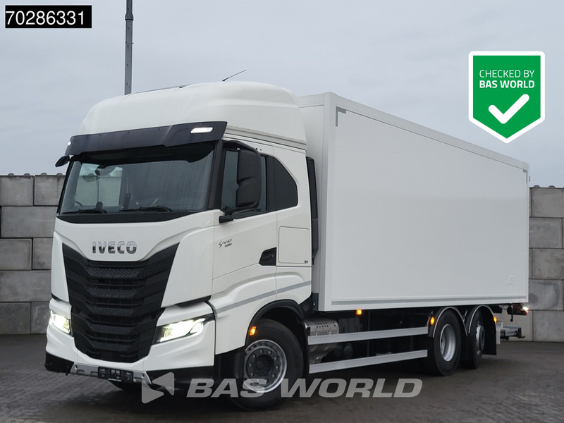 Iveco S-Way 490 6X2 2000kg Ladebordwand Lift/Steering Axle Automatic Navi ACC Euro 6 - Камион сандучар: слика 1 Iveco S-Way 490 6X2 2000kg Ladebordwand Lift/Steering Axle Automatic Navi ACC Euro 6 - Камион сандучар: слика 1