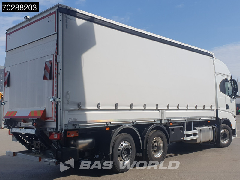 Нов Камион со церада Iveco S-Way 490 6X2 NEW! Lift+Steering Axle 2tons Dhollandia Ladebordwand Retarder ACC LED: слика 11