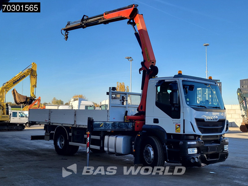 Iveco Stralis 310 4X2 Palfinger PK14002 EH Kran Crane Steel suspension Euro 6 - Камион со платформа, Камион со кран: слика 3 Iveco Stralis 310 4X2 Palfinger PK14002 EH Kran Crane Steel suspension Euro 6 - Камион со платформа, Камион со кран: слика 3