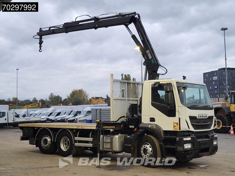 Iveco Stralis 310 Stralis 6X2 HIAB 144 BS-2 Crane Kran Lift+Steering-Axle Manual Euro 5 - Камион со платформа, Камион со кран: слика 3 Iveco Stralis 310 Stralis 6X2 HIAB 144 BS-2 Crane Kran Lift+Steering-Axle Manual Euro 5 - Камион со платформа, Камион со кран: слика 3