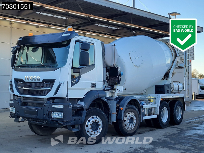 Iveco Stralis 400 8X4 9m3 Stetter mixer Steelsuspension Big-Axle Automatic Euro 6 - Камион миксер за бетон: слика 1 Iveco Stralis 400 8X4 9m3 Stetter mixer Steelsuspension Big-Axle Automatic Euro 6 - Камион миксер за бетон: слика 1