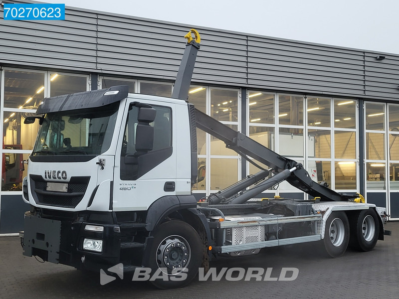 Iveco Stralis 460 6X2 20T Marrel Hooklift ActiveDay ACC Automatic Euro 6 - Камион со кука за подигање: слика 1 Iveco Stralis 460 6X2 20T Marrel Hooklift ActiveDay ACC Automatic Euro 6 - Камион со кука за подигање: слика 1
