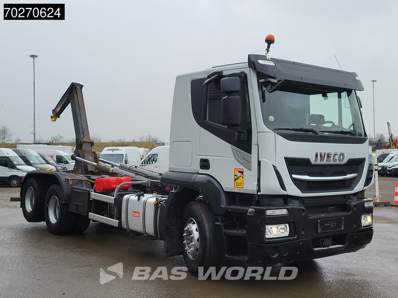 Iveco Stralis 460 6X2 20tons Marrel hooklift Lift Axle ACC Euro 6 - Камион со кука за подигање: слика 3 Iveco Stralis 460 6X2 20tons Marrel hooklift Lift Axle ACC Euro 6 - Камион со кука за подигање: слика 3