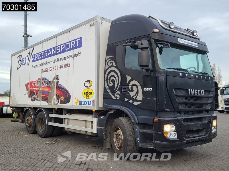 Iveco Stralis 560 6X2 Retarder Automatic Lift Axle 1500kg Tailgate Euro 5 - Камион сандучар: слика 3 Iveco Stralis 560 6X2 Retarder Automatic Lift Axle 1500kg Tailgate Euro 5 - Камион сандучар: слика 3