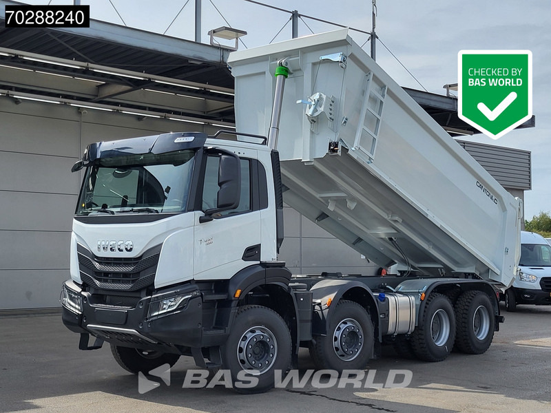 Iveco T-WAY 450 8X4 New! 20m3 Cantoni Tipper Steelsuspension Big-Axle Automatic Euro 6 - Кипер: слика 1 Iveco T-WAY 450 8X4 New! 20m3 Cantoni Tipper Steelsuspension Big-Axle Automatic Euro 6 - Кипер: слика 1