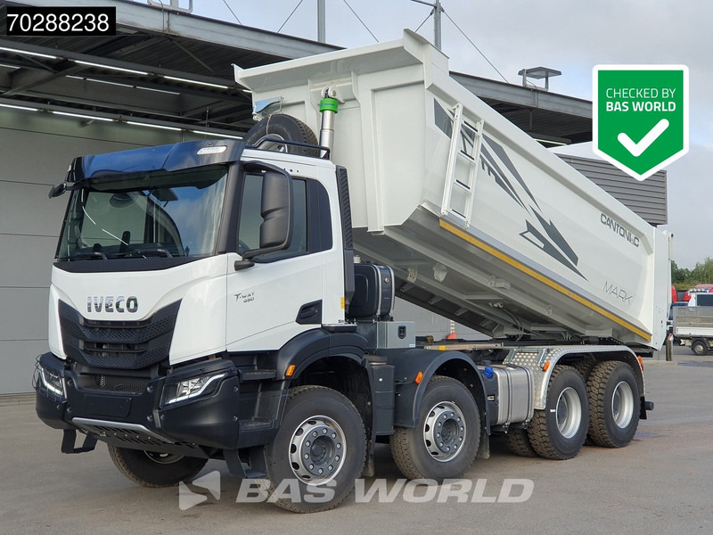 Iveco T-Way 450 8X4 New! 20m3 Cantoni Tipper Steelsuspension Big-Axle Euro 6 - Кипер: слика 1 Iveco T-Way 450 8X4 New! 20m3 Cantoni Tipper Steelsuspension Big-Axle Euro 6 - Кипер: слика 1