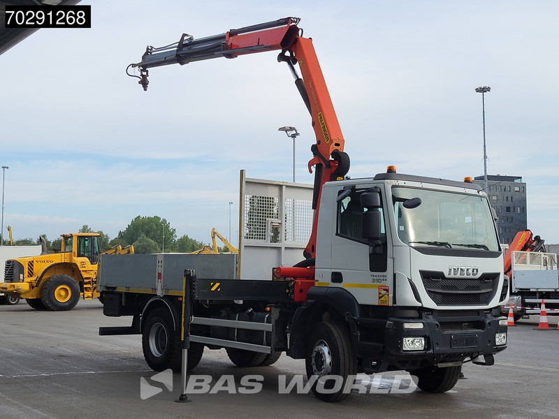 Iveco Trakker 310 4X2 Palfinger PK14002 EH Crane Kran Rotator Steelsuspension Big-Axle Manual Euro 6 - Камион со платформа, Камион со кран: слика 3 Iveco Trakker 310 4X2 Palfinger PK14002 EH Crane Kran Rotator Steelsuspension Big-Axle Manual Euro 6 - Камион со платформа, Камион со кран: слика 3