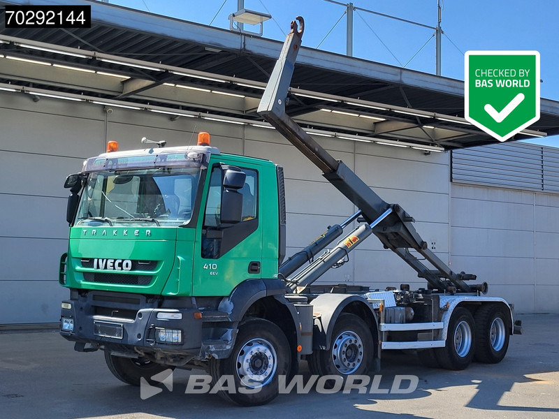 Iveco Trakker 410 8X4 Hyvalift 26-65S Hooklift Manual Big-Axle EEV - Камион со кука за подигање: слика 1 Iveco Trakker 410 8X4 Hyvalift 26-65S Hooklift Manual Big-Axle EEV - Камион со кука за подигање: слика 1