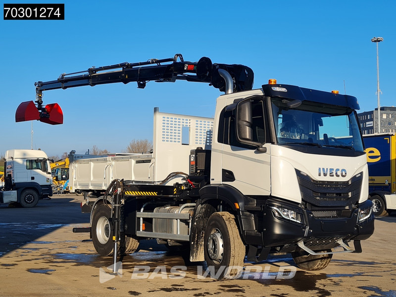 Iveco X-Way 400 4X2 New! HIAB X-Hiduo 138B S-3 Crane 5m3 Promat Tipper Automatic Euro 6 - Кипер, Камион со кран: слика 3 Iveco X-Way 400 4X2 New! HIAB X-Hiduo 138B S-3 Crane 5m3 Promat Tipper Automatic Euro 6 - Кипер, Камион со кран: слика 3