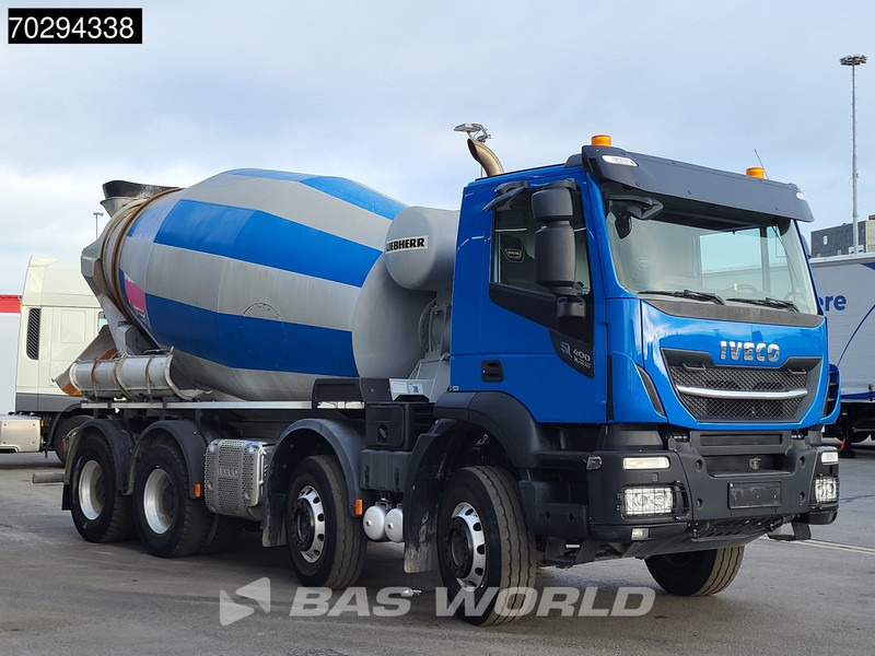 Iveco X-Way 400 X-Way 8X4 Liebherr 9m3 Big-Axle Steelsuspension Euro 6 - Камион миксер за бетон: слика 3 Iveco X-Way 400 X-Way 8X4 Liebherr 9m3 Big-Axle Steelsuspension Euro 6 - Камион миксер за бетон: слика 3